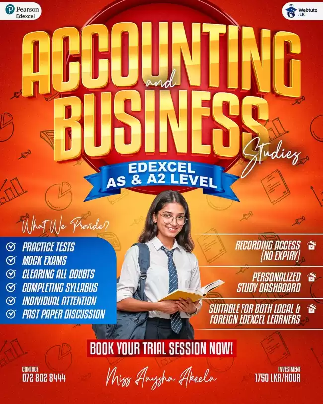 Business Studies & Accounting online classes
