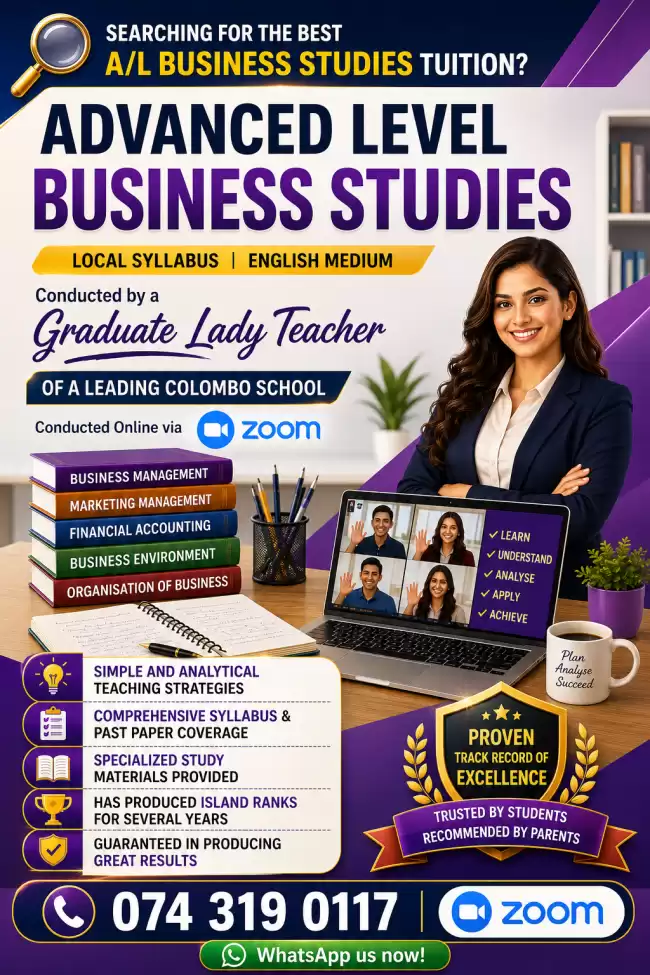 Business Studies English Medium