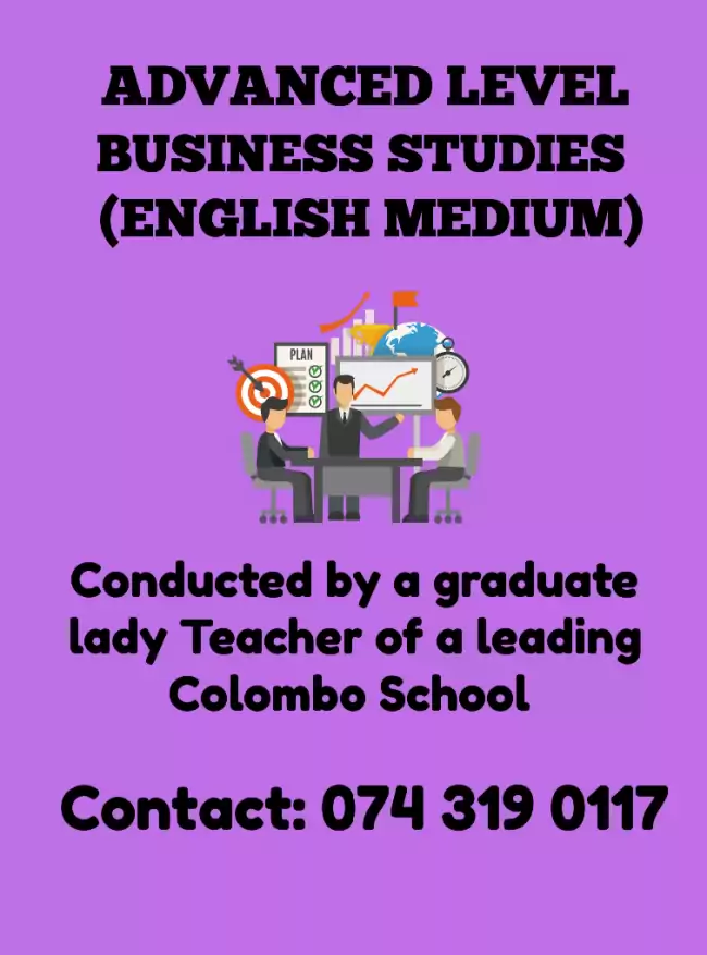 Business Studies English Medium