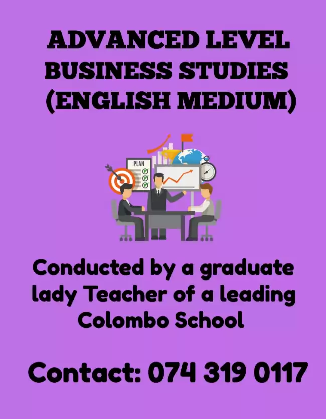 Business Studies English Medium