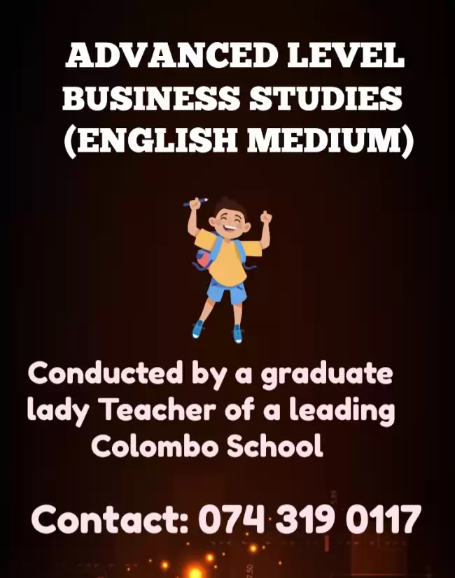 Business Studies English Medium