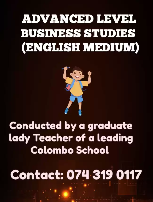 Business Studies English Medium