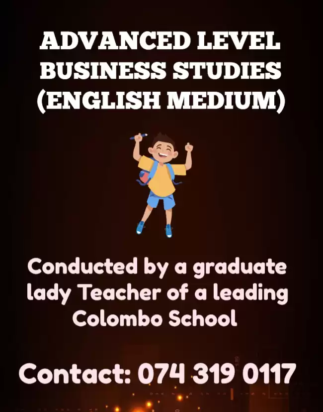 Business Studies English Medium