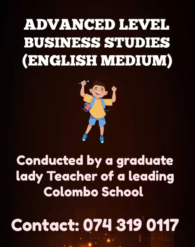 Business Studies English Medium