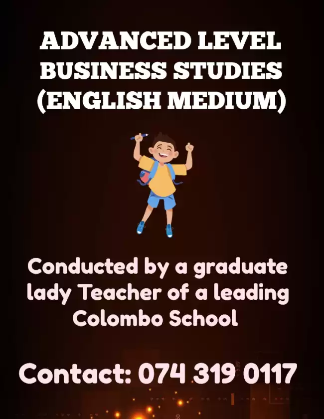 Business Studies English Medium