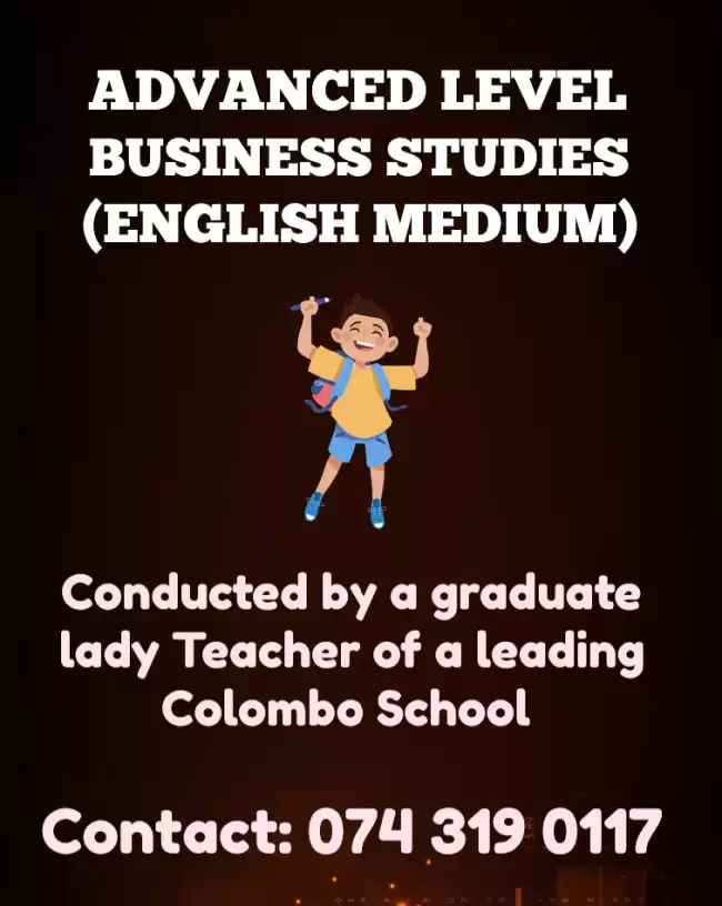 Business Studies English Medium