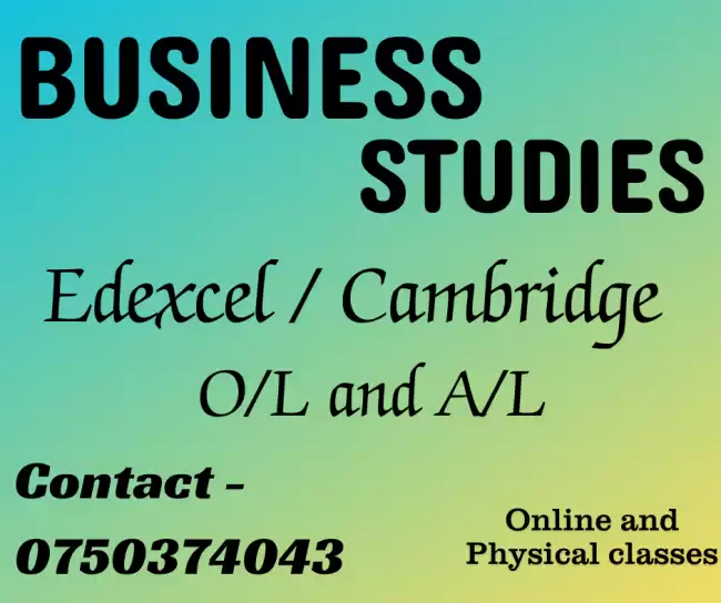 Business Studies London O/L & A/L