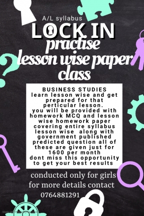 Business studies paper class