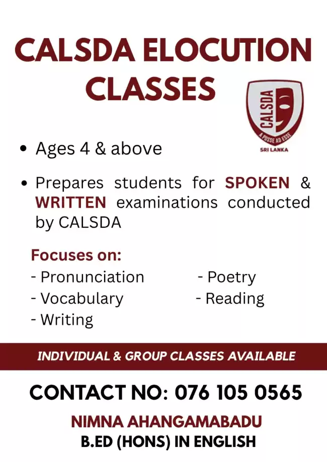 CALSDA Elocution Classes