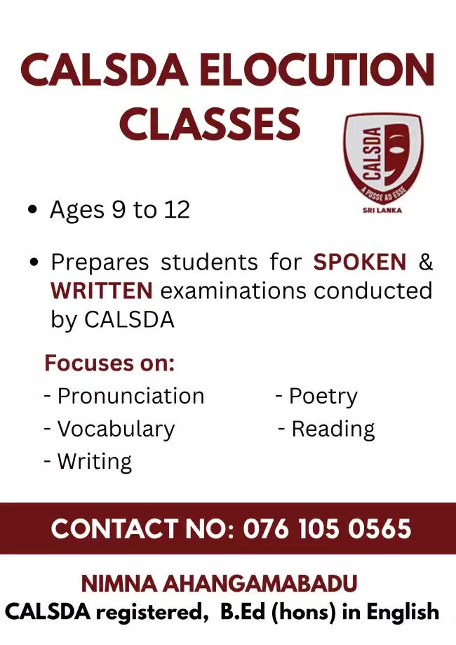 CALSDA Elocution Classes