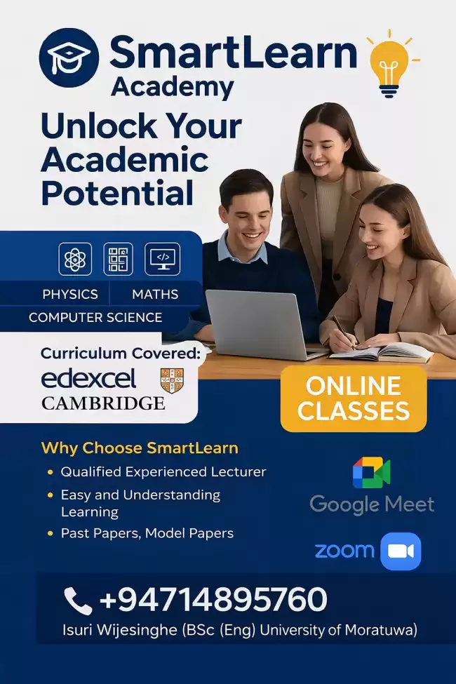 Cambridge and Edexcel Physics, Maths, Computer Science Classes - OL & AL