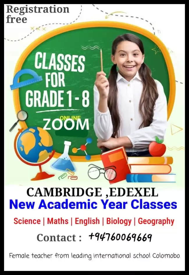 Cambridge and EDEXCEL tuition classes