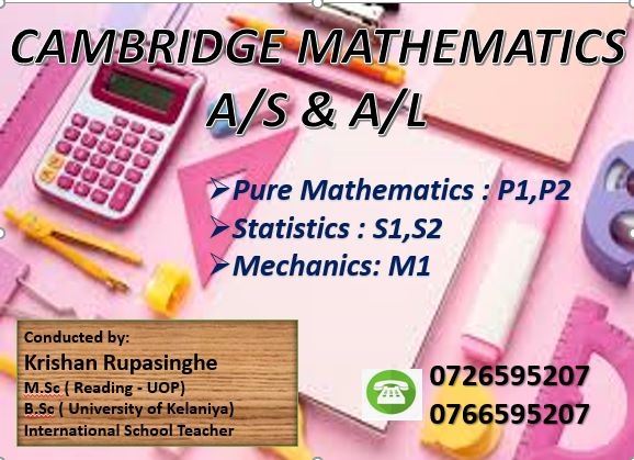 Cambridge AS & A/L Mathematics
