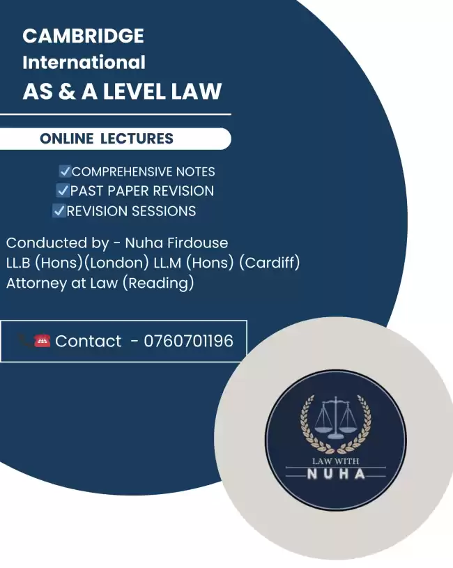Cambridge AS / AL Law