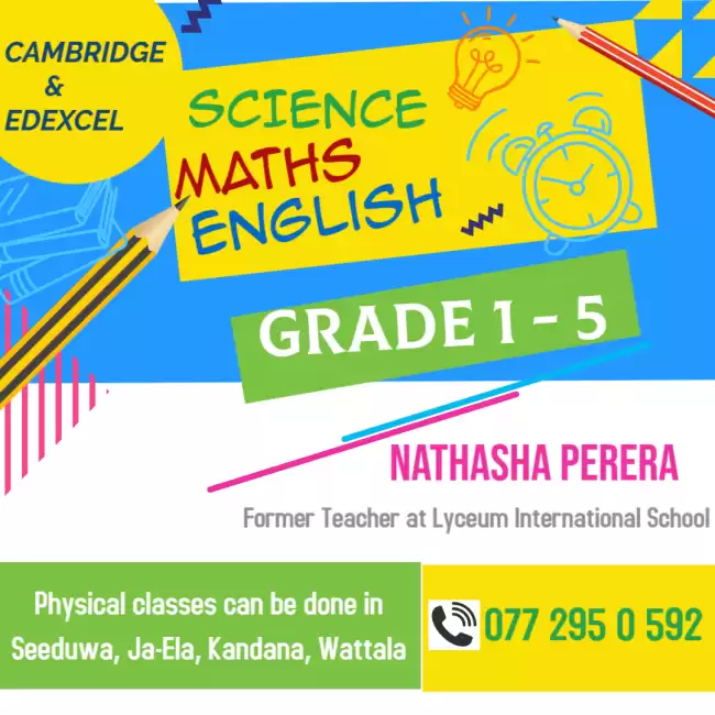 🎓 Cambridge & Edexcel Classes for Grades 1–5 Taught by an Experienced Former Lyceum Teacher