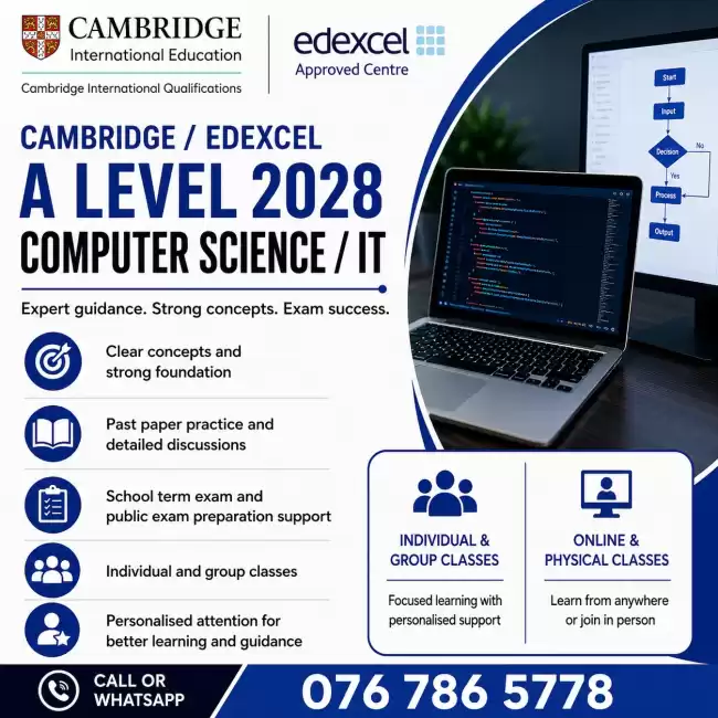 Cambridge /Edexcel Computer Science/ IT