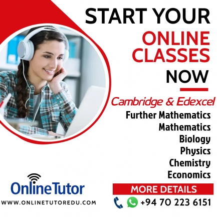 Cambridge & Edexcel (Live Online Classes)