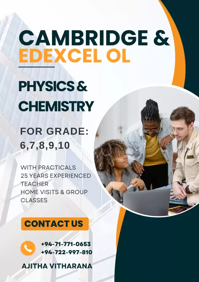 Cambridge & Edexcel OL - Chemistry, Physics