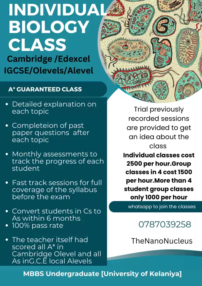 Cambridge/Edexcel Olevel and Alevel Online classes