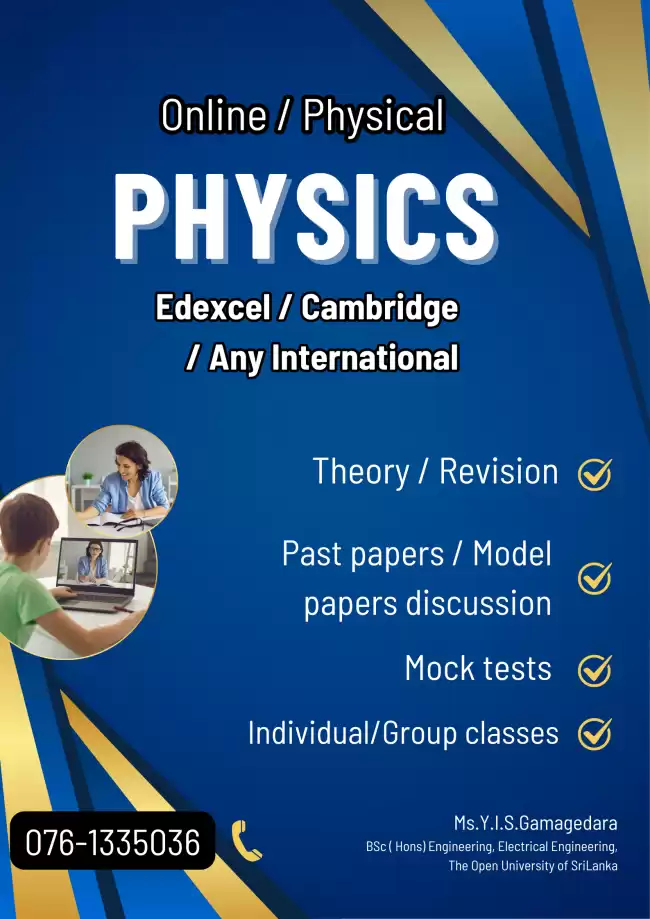 Cambridge & Edexcel - Physics