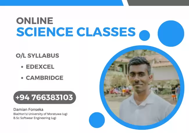 Cambridge/ Edexcel science classes