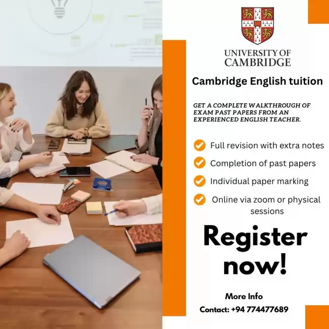 Cambridge English classes