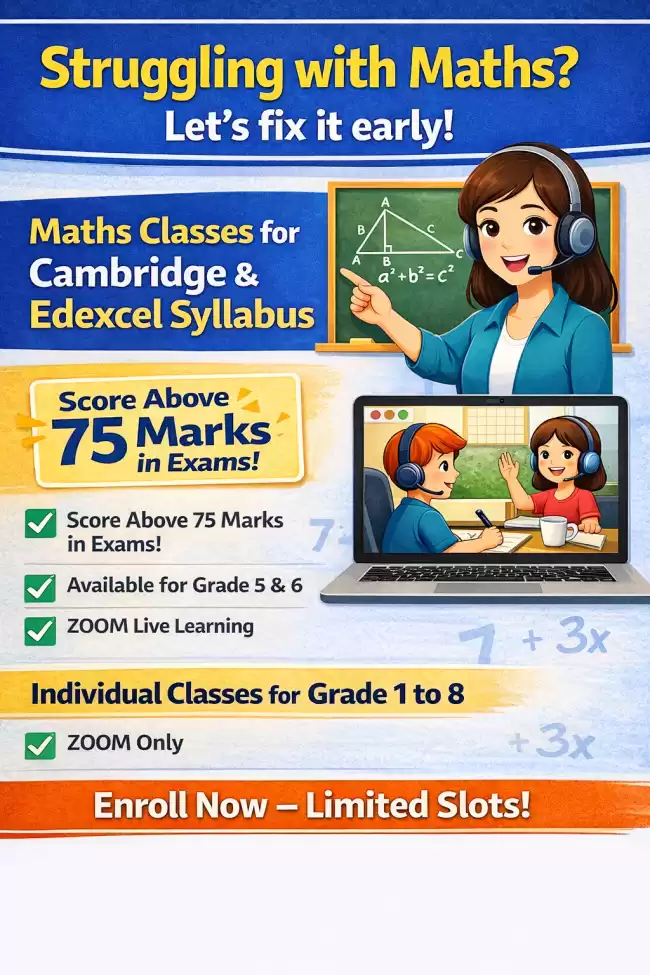 Cambridge Maths Online Class