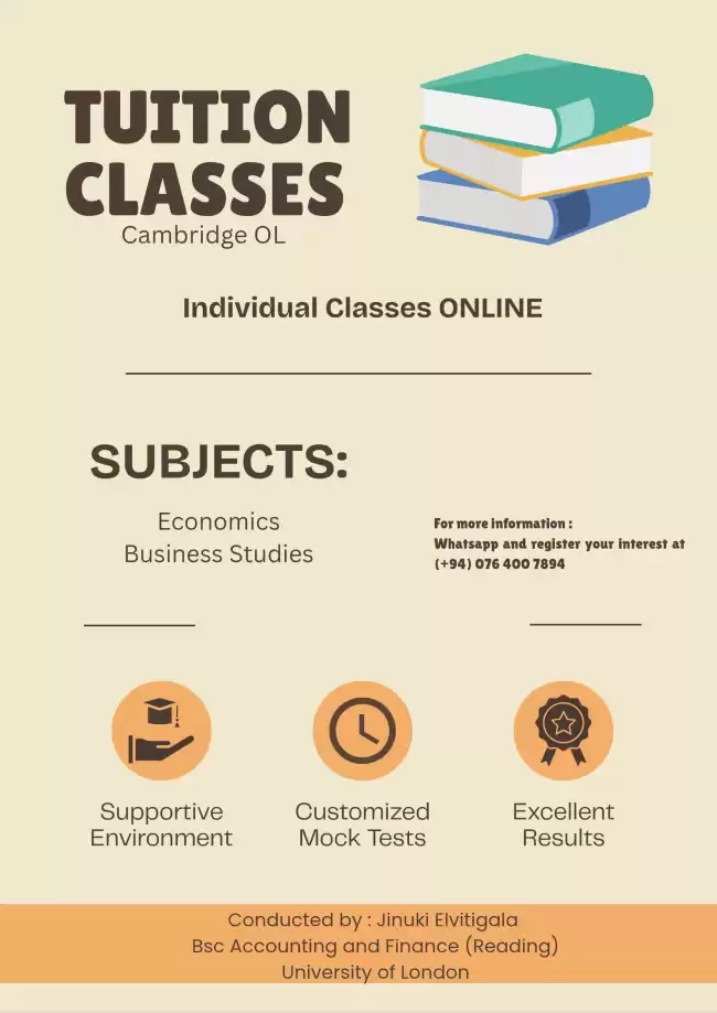 Cambridge OL Economics and Business