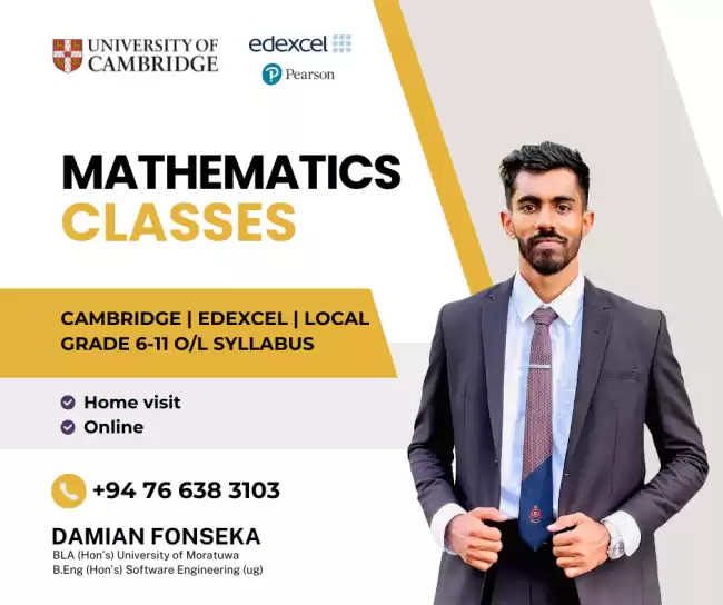 Cambrige/ Edexcel Maths Classes