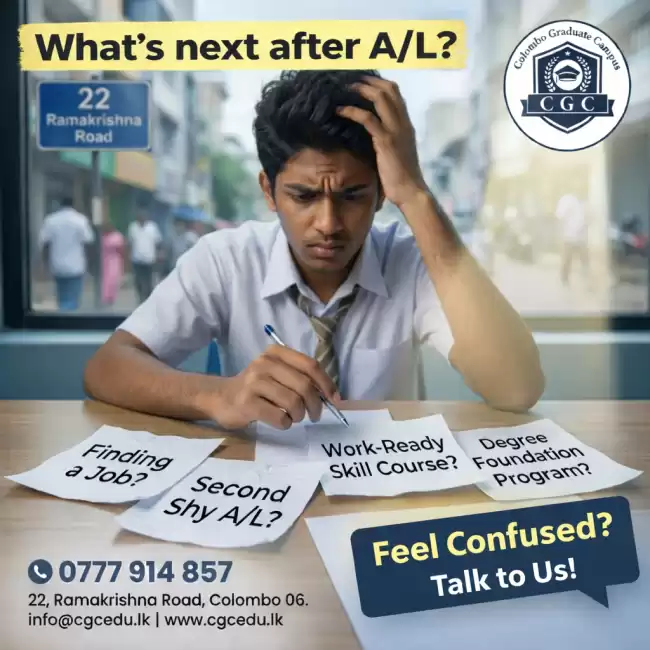 Career Guidance for After A/L students