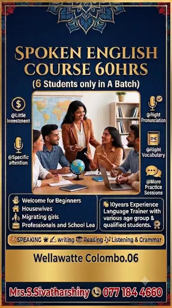 Certificate of Spoken English 60hrs