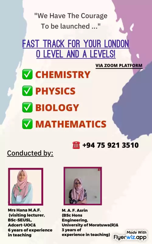 Chemistry Biology Physics and mathematics