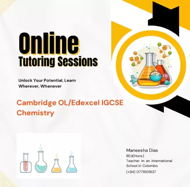Chemistry (Cambridge OL/ Edexcel IGCSE)