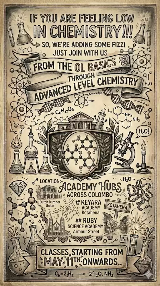 Chemistry classes available for Tamil medium students