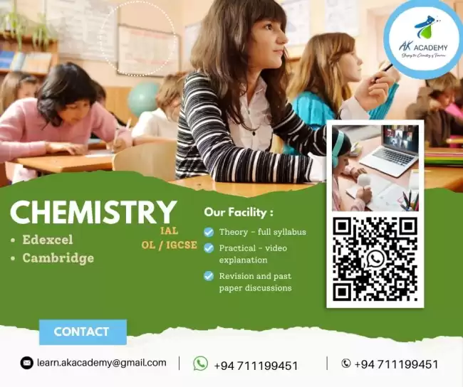 Chemistry - Edexcel/ Cambridge