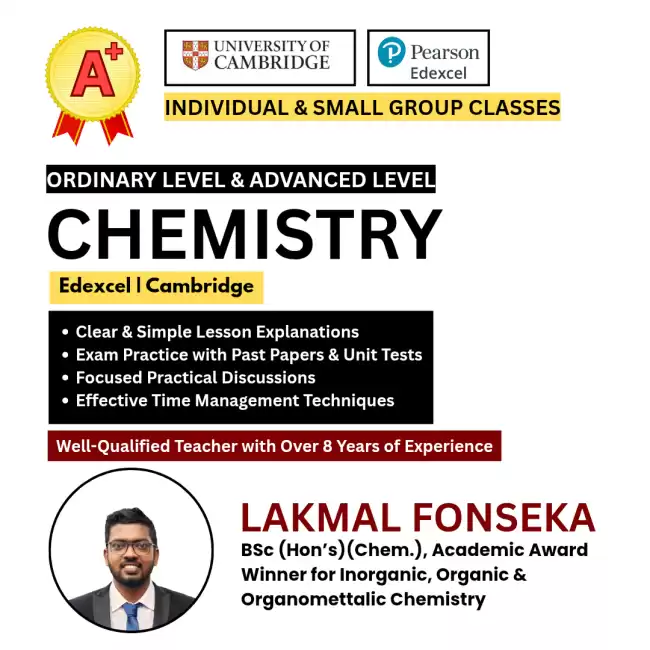 Chemistry - Edexcel | Cambridge | AQA