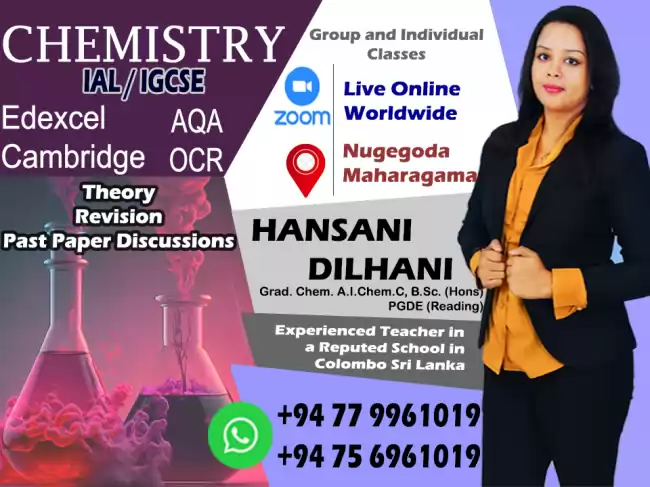 CHEMISTRY FOR EDEXCEL CAMBRIDGE OCR AQA