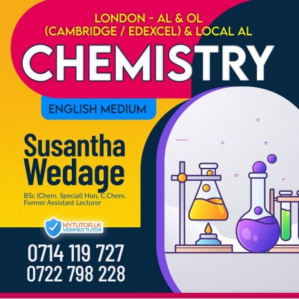 Chemistry - Local AL (Theory/Revision/Papers-English medium) 2023/2024