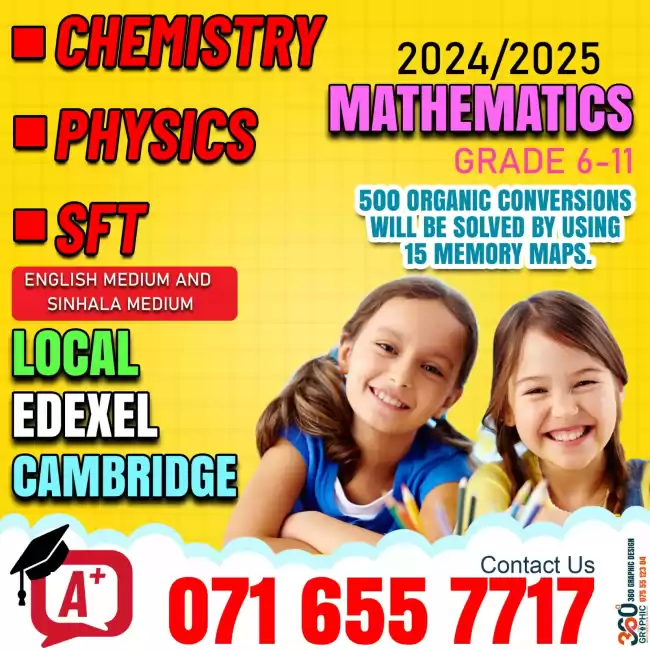 Chemistry/ physics/ mathematics 6-11