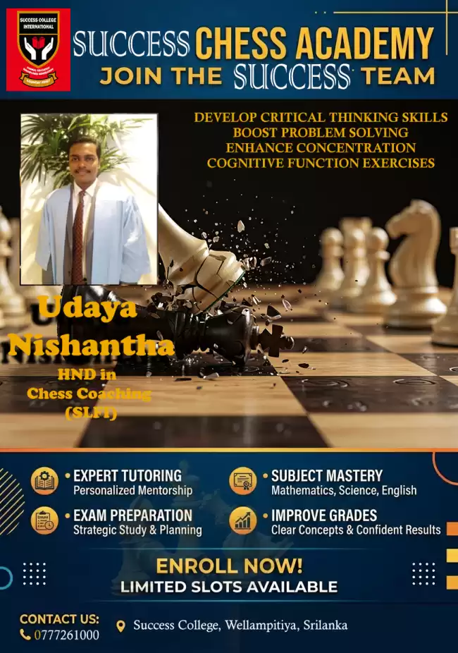 Chess Classes 3 & above