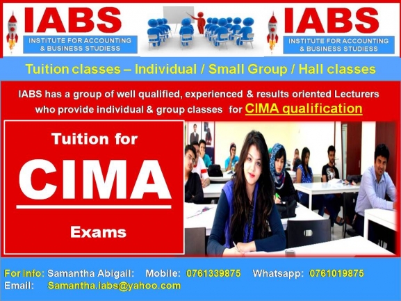 CIMA Classes - Individau & Group