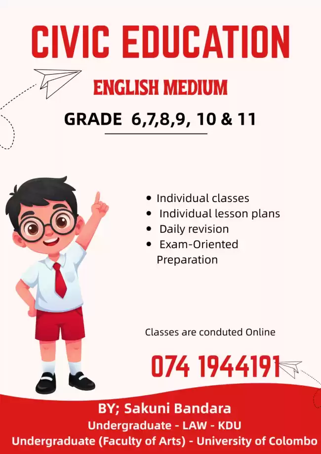Civic Education English Medium