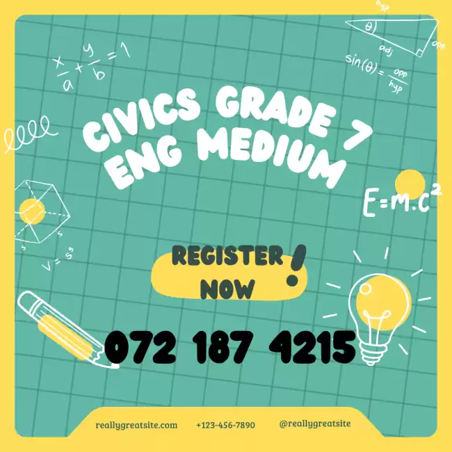 Civics Grade 7 English Medium