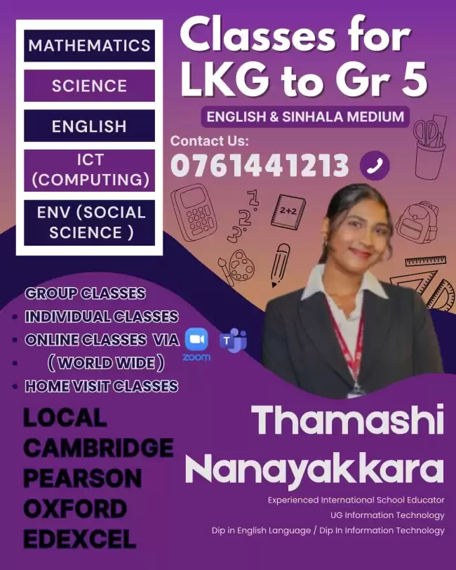 🌟 Classes for LKG – Grade 5 | September Intake Open Now! 🌟