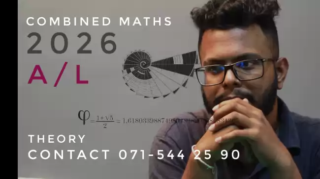 Combine Maths Individual and special group classes.