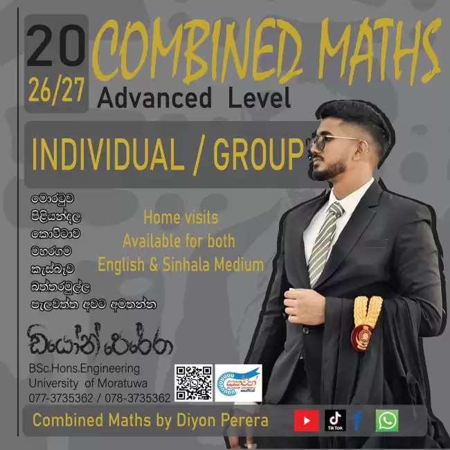 Combined Maths By Diyon Perera