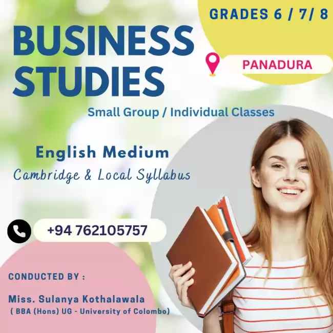 COMMERCE - Lyceum & Other International School Syllabuses ( Grades 6, 7 & 8 )