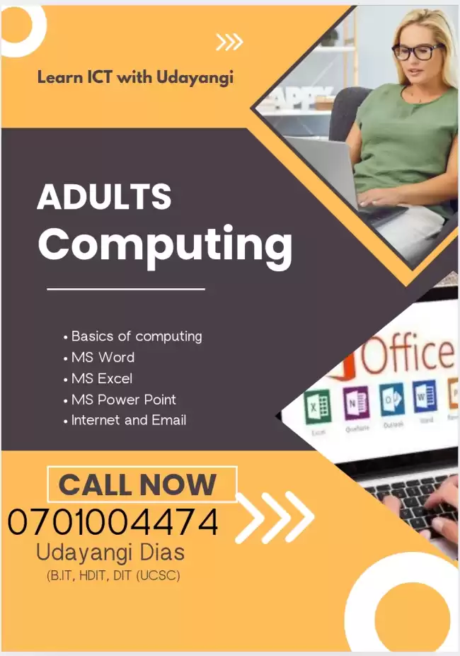 Computer classes for Adults