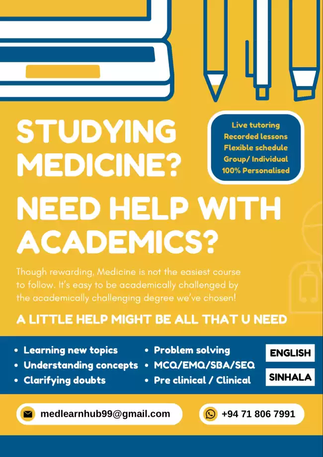 Confused with Medical Concepts? Need Focused Help? Let’s get you doubts cleared One-on-One!