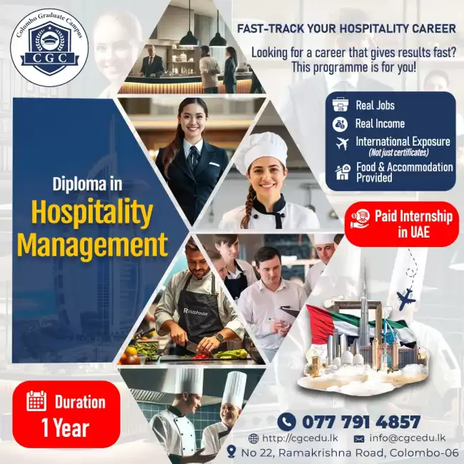 Diploma in Hospitality Management